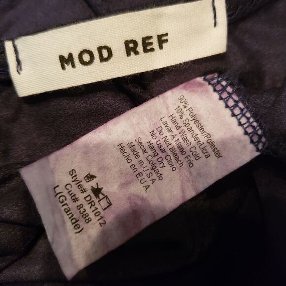 NEW! Mod Ref Blue Criss Cross Dress - L - Picture 4 of 4